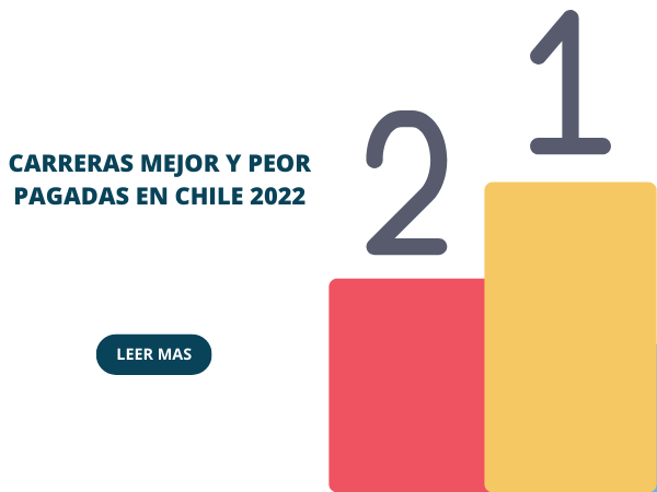 carreras mejor y peor pagadas en chile 2022