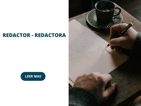 redactor o redactora